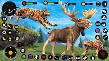 Juegos de tigre: Sim de tigre captura de pantalla 1