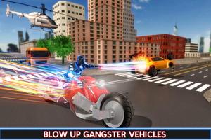 Real Police Robot Hero Crime War captura de pantalla 1