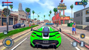 City Crime Gangster: Car games Screenshot 2