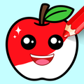 Fruits Coloring Book & Drawing