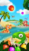 Dino bubble pop Island plakat