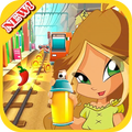 Subway Train Princess Surf 3D