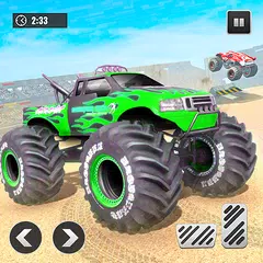 Скачать Real US Monster Truck Game 3D XAPK