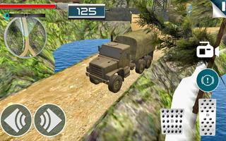 Simulateur de conduite de camion de l'armée 4x4 capture d'écran 1