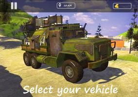 Jeux de camion de l'armée de montagne 4x4 2020 Affiche