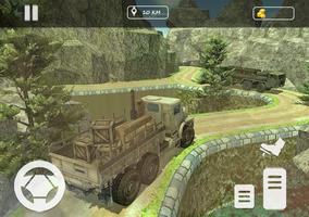 4x4 Mountain Army Truck Games 2020 syot layar 1