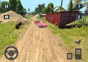 Carro offroad dirigindo jogo de aventura montanhos imagem de tela 3