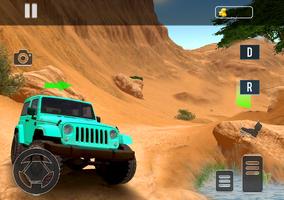 Offroad Jeep Conduite 4x4 Desert Adventure Affiche