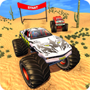 Monster Truck Racing Games 2020 :  Desert Game APK