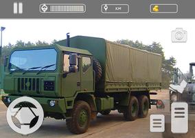 Trò chơi đua xe quân đội Mỹ: Xe tải chở hàng quân ảnh chụp màn hình 2