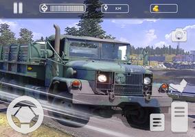 Trò chơi đua xe quân đội Mỹ: Xe tải chở hàng quân ảnh chụp màn hình 3