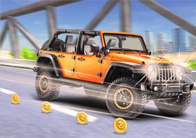 Offroad Jeep Driving Simulator syot layar 1