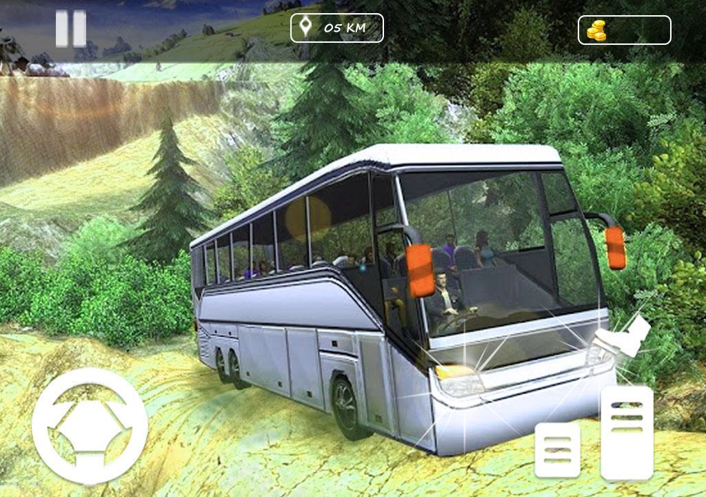 Android 用の ツアーバスバスドライビングゲームビッグバストランスポート Apk をダウンロード