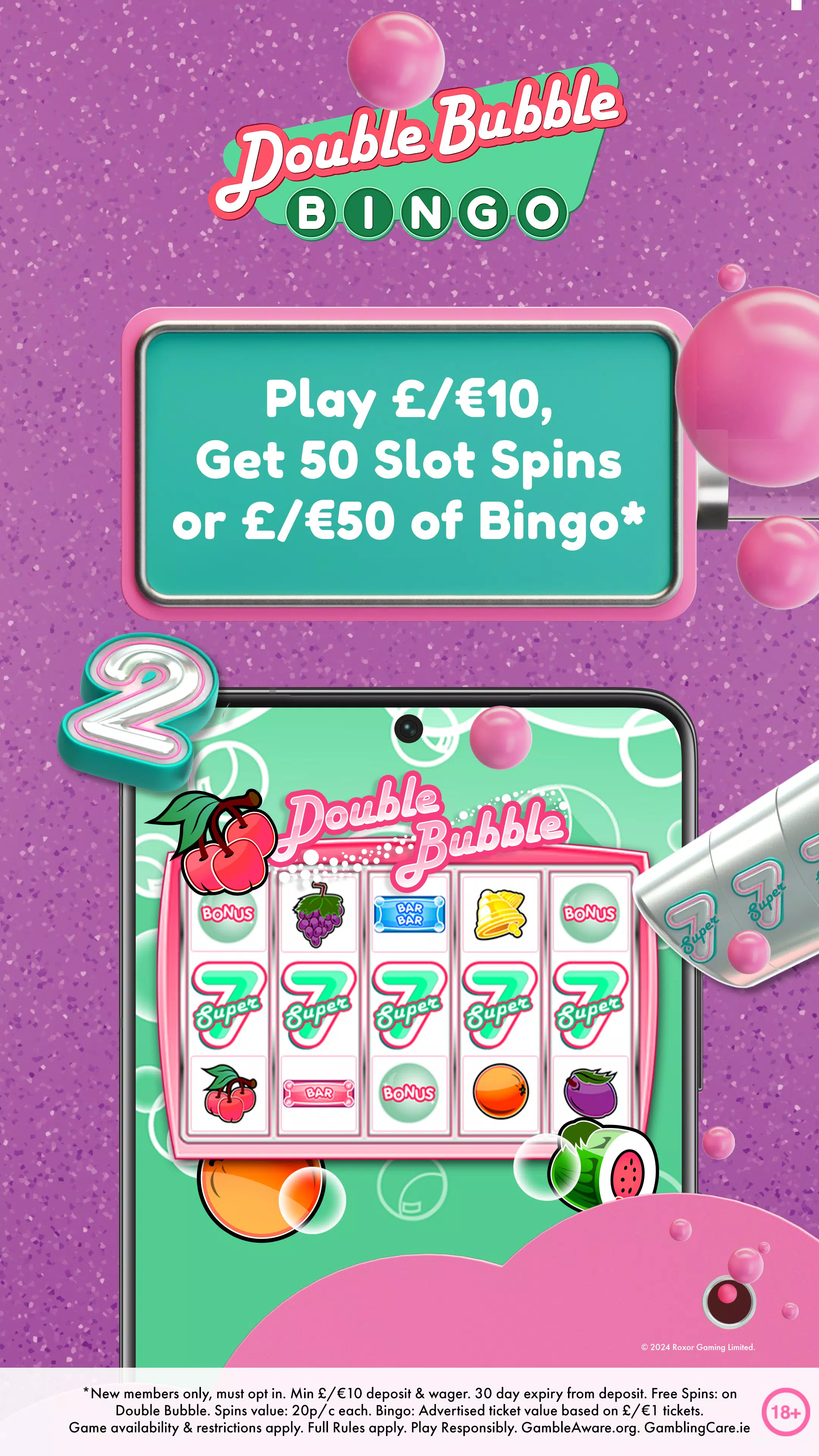 Double Bubble Bingo & Slots