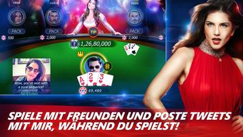 3 Patti-Poker mit Sunny Leone Screenshot 1