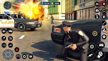 เกมไล่ล่าโจรรถตำรวจ 3 มิติ ภาพหน้าจอ 3