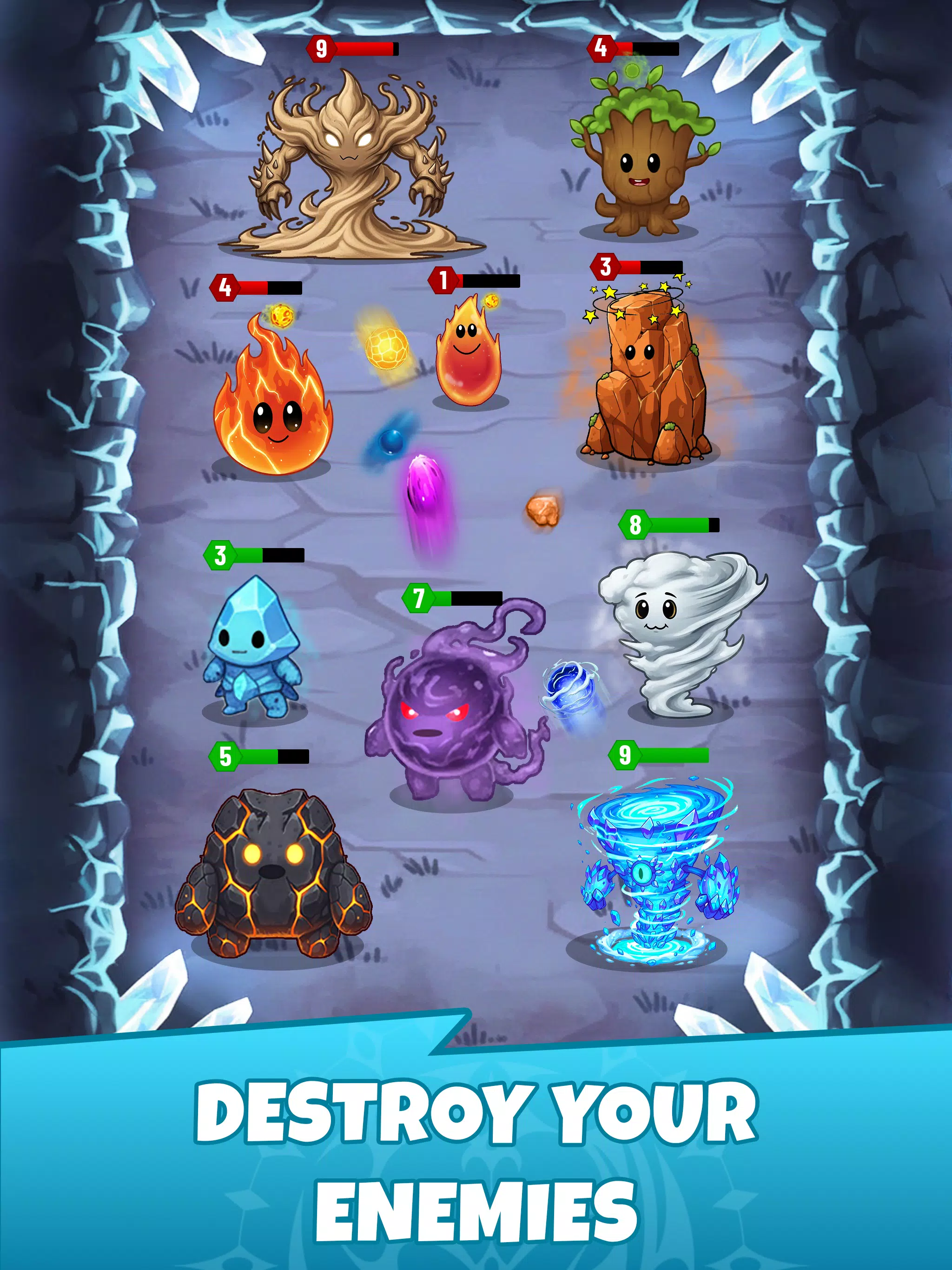 元素战斗:合并游戏