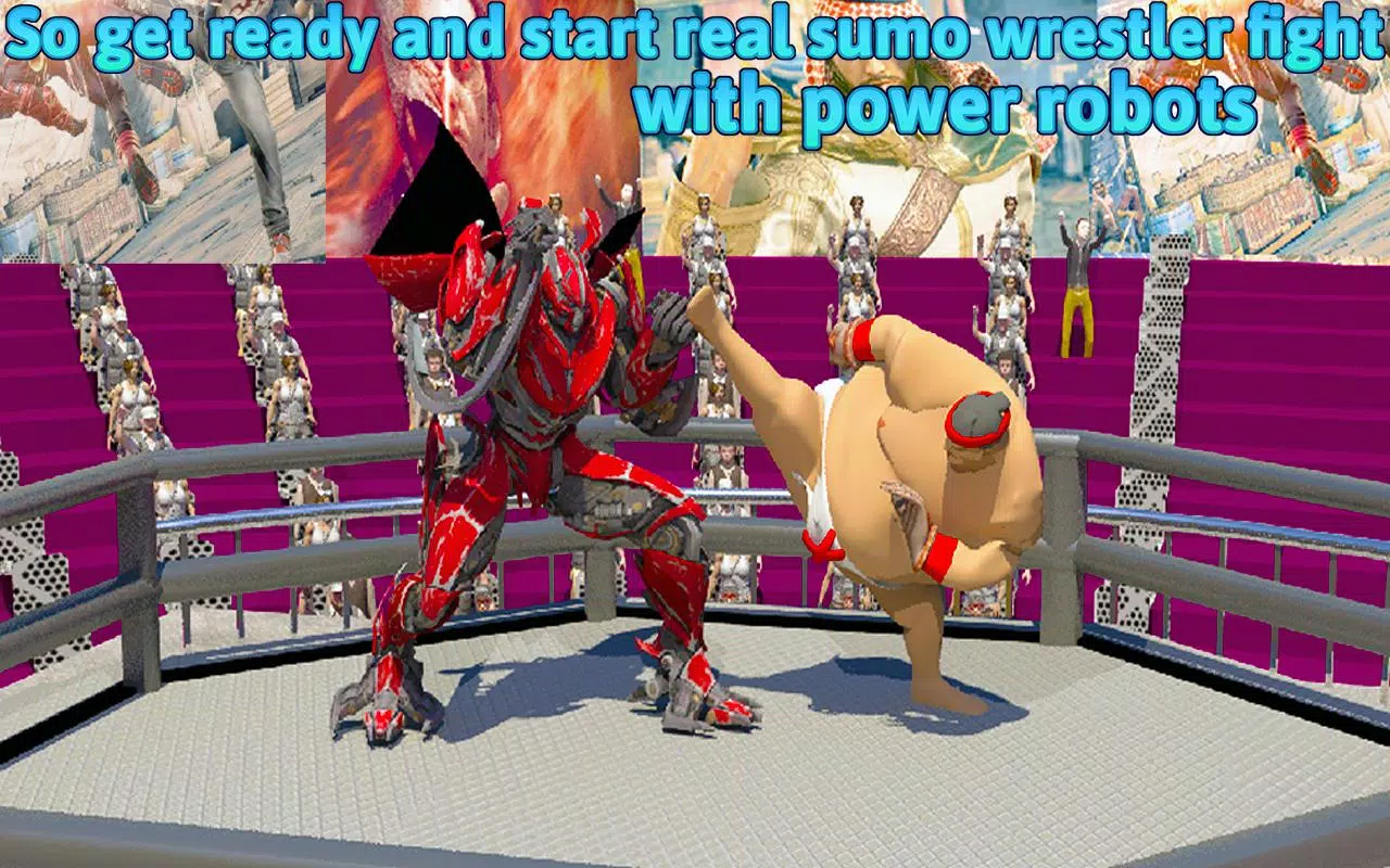 Real Robot Vs Monster Sumo Wrestling:Ring Fighting for Android - APK  Download