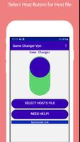 Gaming vpn-Host Changer Screenshot 1