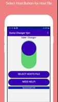 Gaming vpn-Host Changer capture d'écran 1