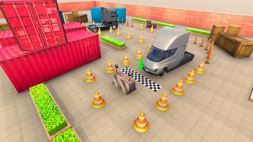 Truck Simulator Parking Games Affiche