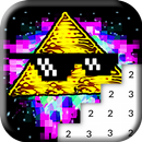 Coloring Pixel Memes: MLG Color by Number APK