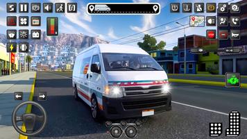 Van Simulator Games Indian Van स्क्रीनशॉट 1