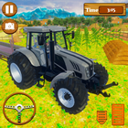 Indian Tractor Driving 3D Game icône