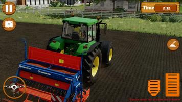 Indian Tractor Driving 3D Game 스크린샷 1