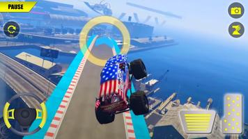 Monster Truck Jump Race 3D capture d'écran 2