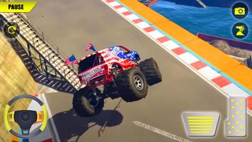 Monster Truck Jump Race 3D capture d'écran 3