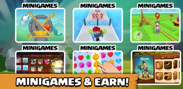 Mobile Minigames: Play&Earn