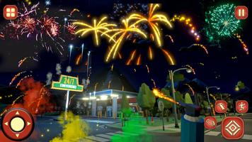 DIY Fireworks: Simulator Game captura de pantalla 1