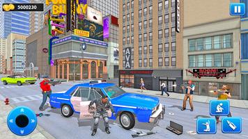Grand Police Gangster Crime 3D capture d'écran 1