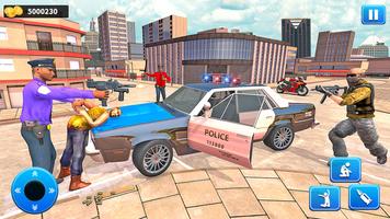 Grand Police Gangster Crime 3D capture d'écran 2