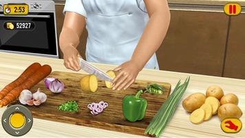 Cooking Spies Food Sim Game 3D Poster