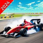 Corrida De Fórmula Indy ícone
