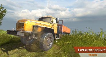 Offroad mud trucker simulator poster