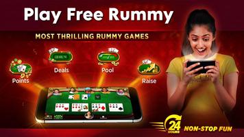 Indian Rummy - Win Real Cash الملصق