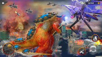 Monster Dinosaur Rampage Game poster