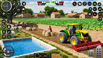 Tractor Driver Tractor Farming poster