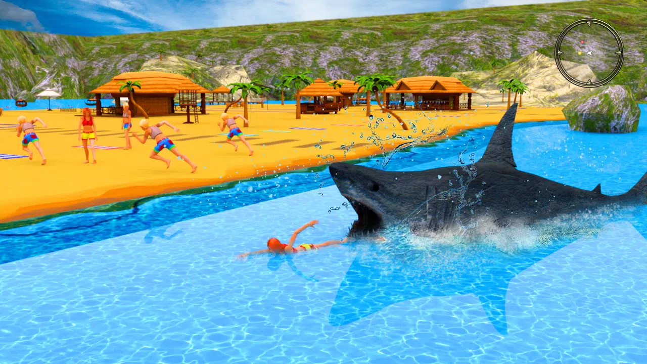 Hungry Shark Attack - Wild Shark Games 2019 - Download APK