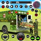 Jeu d'ambulance de l'armée icône