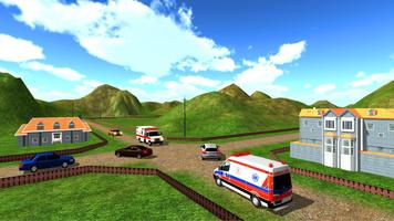 Ambulance Driving Game: Rescue Driver Simulator ảnh chụp màn hình 2