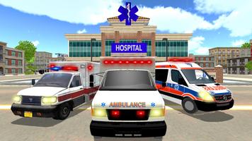 Ambulance Driving Game: Rescue Driver Simulator ảnh chụp màn hình 3