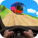 Simulador de autobús todoterre icono