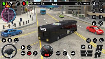 Juego de autobús policial captura de pantalla 1