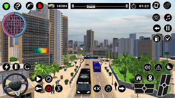 Juego de autobús policial captura de pantalla 2
