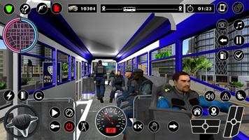 Juego de autobús policial captura de pantalla 3