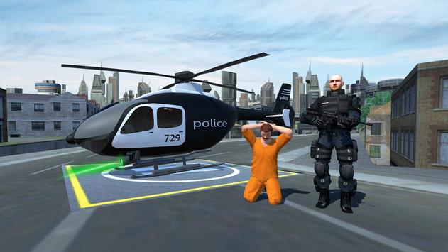Police Heli Prisoner Transport: Flight Simulator screenshot 7